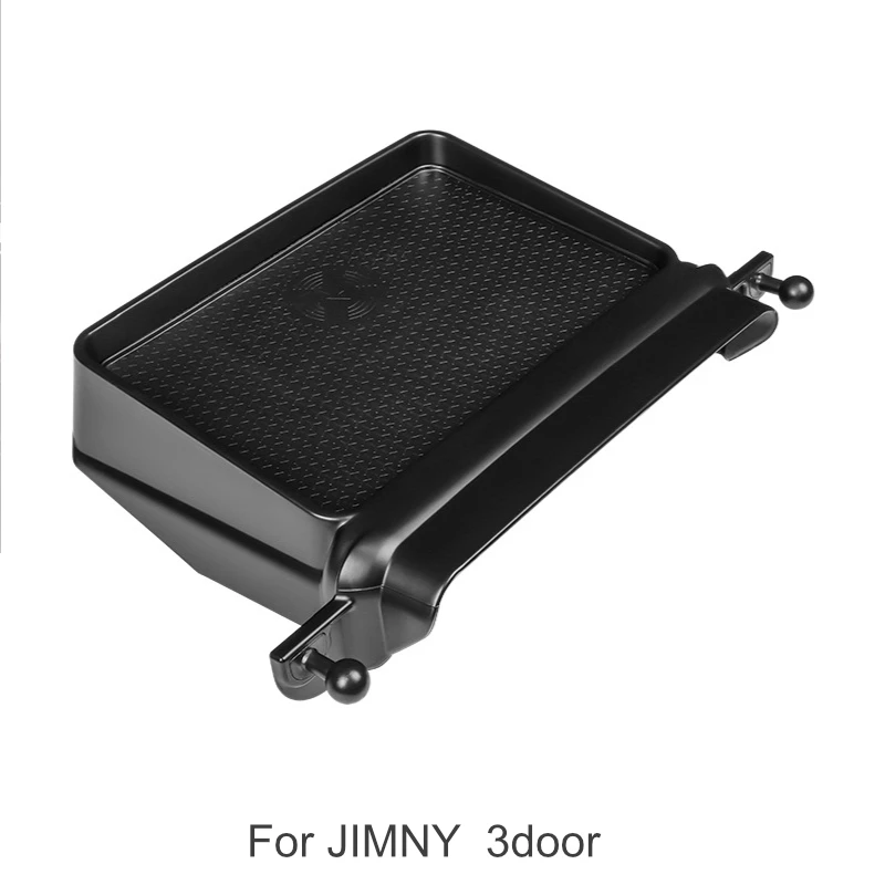 

Для Suzuki Jimny JB64 JB74 2019 2020 2021 2022 2024 ящик для хранения на приборной панели держатель для телефона с беспроводным зарядным устройством аксессуары
