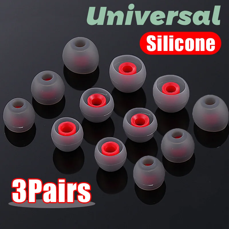 

Silicone In-Ear Earphone Covers Cap Replacement Earbud Tips Earbuds Eartips Earplug Ear Pads Cushion Fashion Universal Eartips