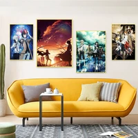 bungou stray dogs movie posters wall art retro posters for home kawaii room decor