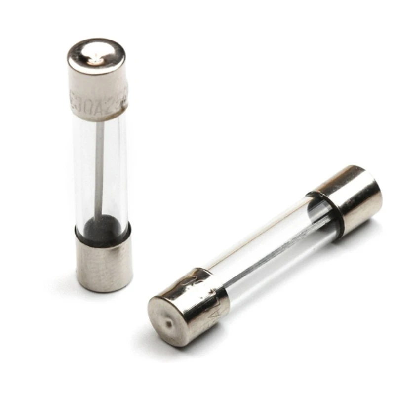 Быстрозаменяющиеся стеклянные трубчатые предохранители 100 шт. бытовые 5*20