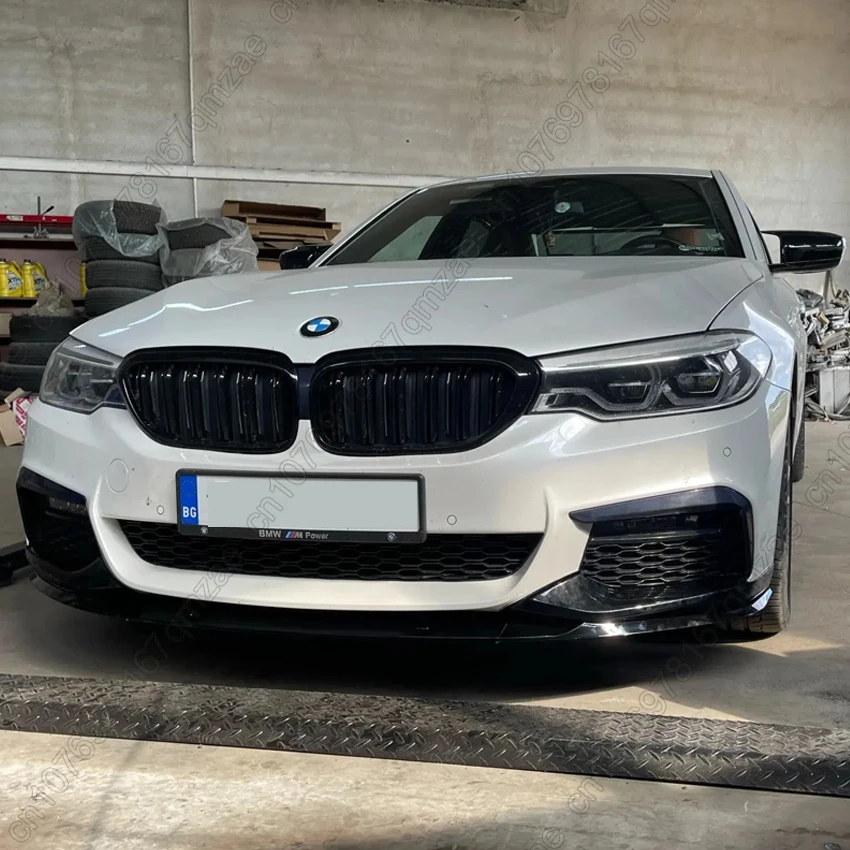 Комплект защитных накладок на передний бампер автомобиля для BMW 5 серии G30 G31 M-Sport