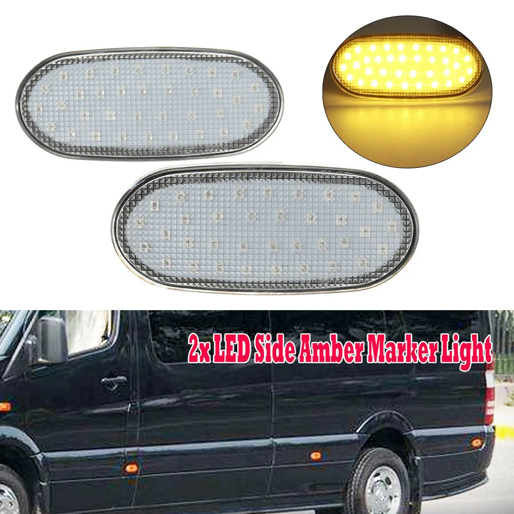 

2X Side Indicator Turn Signal Lamp For Sprinter W906 2006-2013 Crafter 2006-2015 Car Lights Signal Lamp Light Bulb