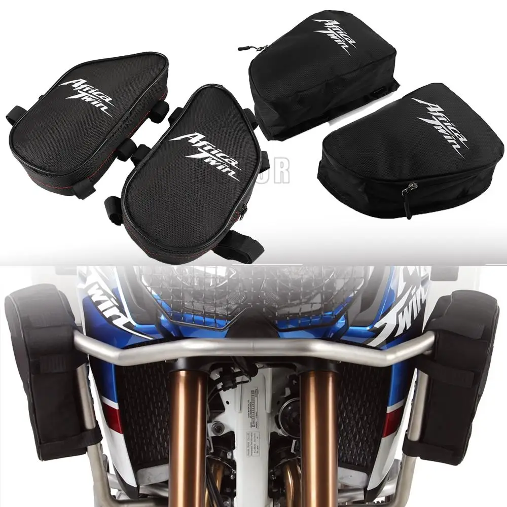 

Для Honda CRF1000L Africa Twin CRF1100L Приключения Спорт ADV CRF рамка двигателя аварийные брусья водонепроницаемый мешок инструмент для ремонта сумка для р...