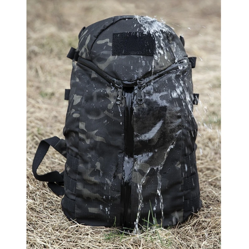 Tactical Combat Backpack Large Capacity Camouflage Training Bag Waterproof Army Fan Outdoor Camping Hiking Climbing Rucksack