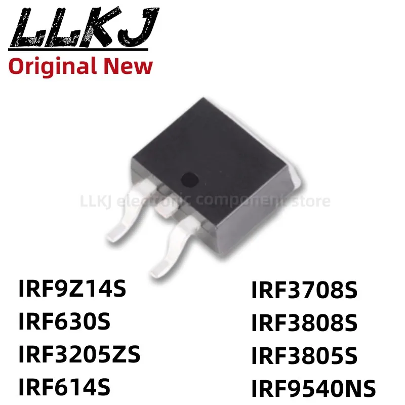 

1 шт. IRF9Z14S IRF630S IRF3205ZS IRF614S IRF3708S IRF3808S IRF3805S IRF9540NS TO263 MOS FET TO-263