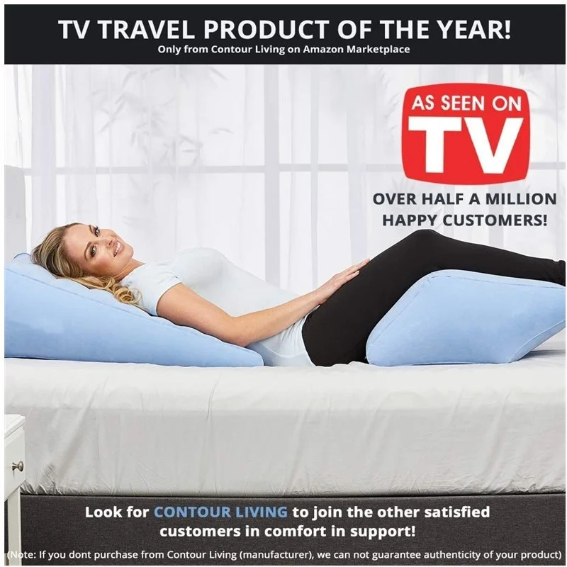 

New Inflatable Leg Rest Cushion Foot Lift Pillow Portable Knee Back Support Pain Relief Bed Wedge Triangle Mat Travel Sleeping