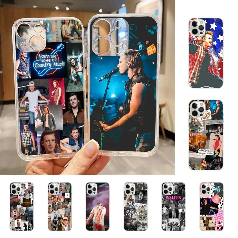 

Morgan Wallen Phone Case For Iphone 7 8 Plus X Xr Xs 11 12 13 Se2020 Mini Mobile Iphones 14 Pro Max Case