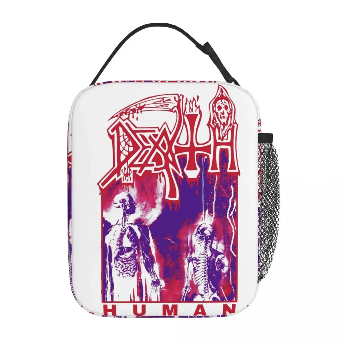 Термоизолированная сумка для ланча Death Human Rock Heavy Band охлаждающий термобокс