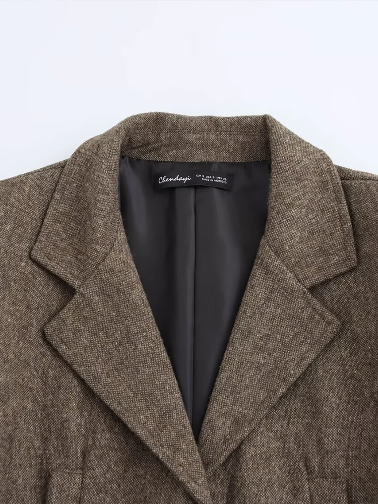 Европейский и американский стиль 2024 осенние зимние новые продукты женский