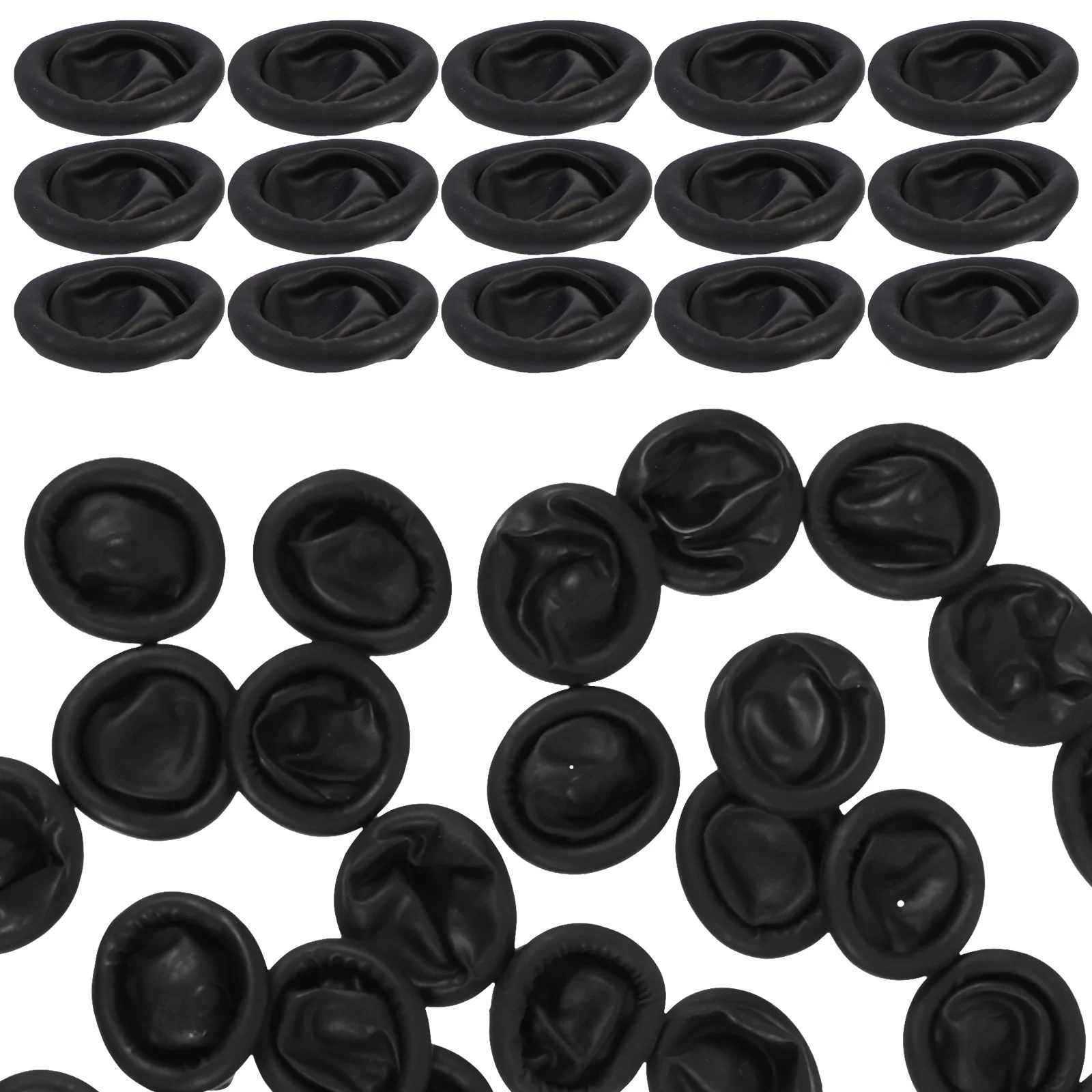 

200 Pcs Rubber Dust-Free Finger Stall Silicone Bandages Cover Disposable Small Protector Supply Work Condom