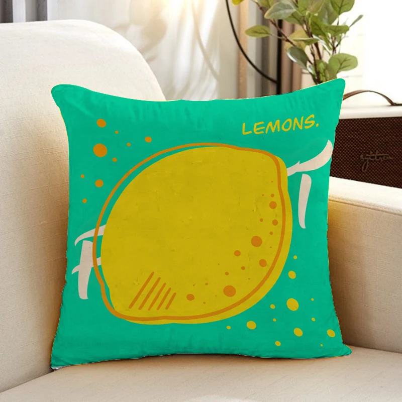 

Fruit Body Pillow Cover 40x40 Decorative Cushions for Sofa Fall Decor Throw Pillows Pillowcase Cushion Covers 45x45 45x45cm Bed