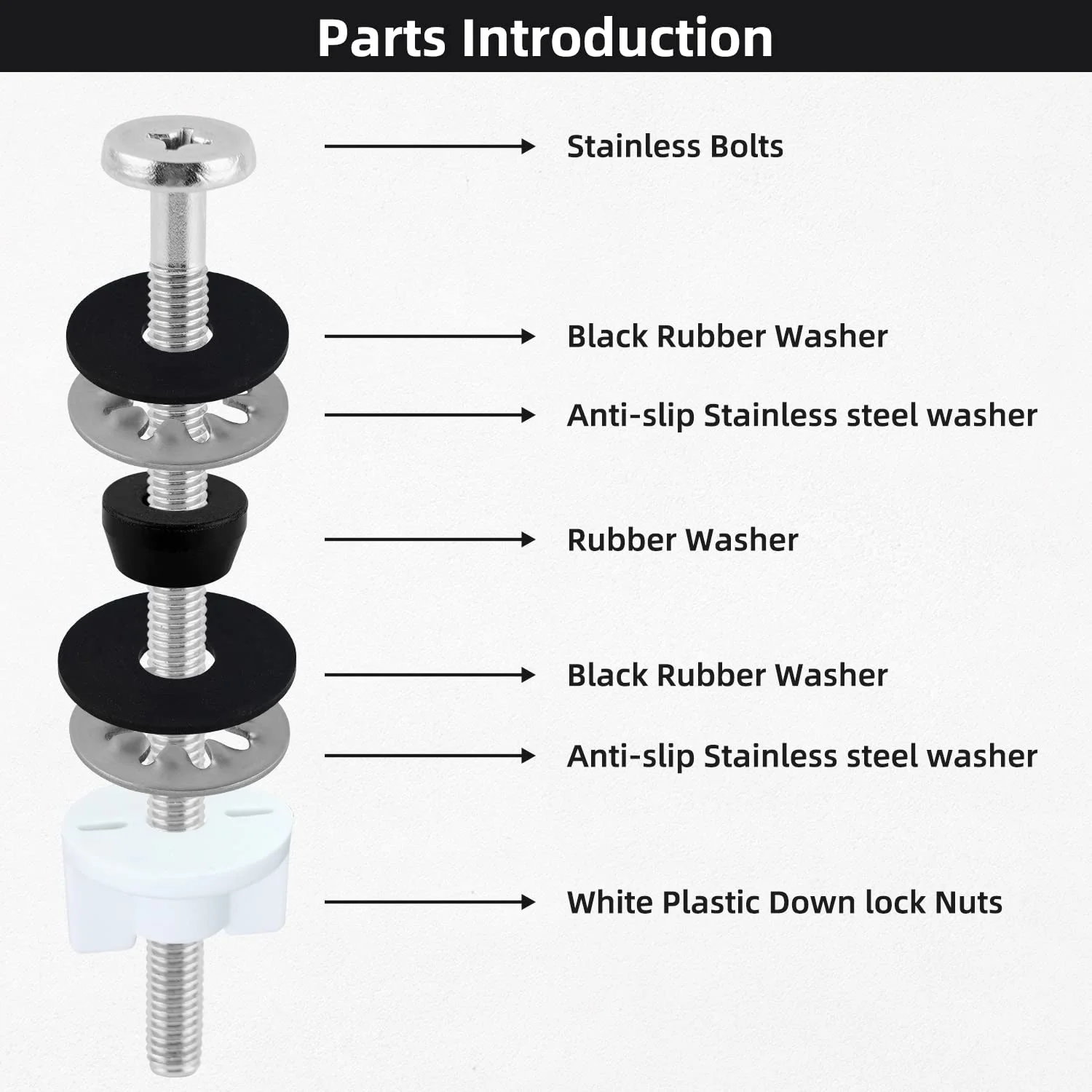 2 шт. болты для унитаза удлиненные винты сиденья диаметром 3 74 дюйма сменные из