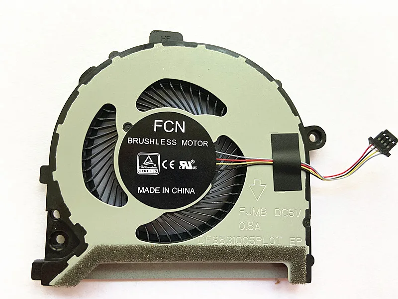 Новый вентилятор охлаждения ЦП для Dell Inspiron 13 5370 Vostro 14 5471 кулер вентилятор DFS531005PL0T FJMB 0RV0CY RV0CY