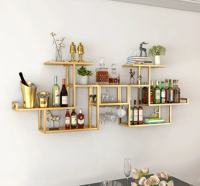 Лидер продаж стойка для бокалов вина под шкафом держатель винная металлическая