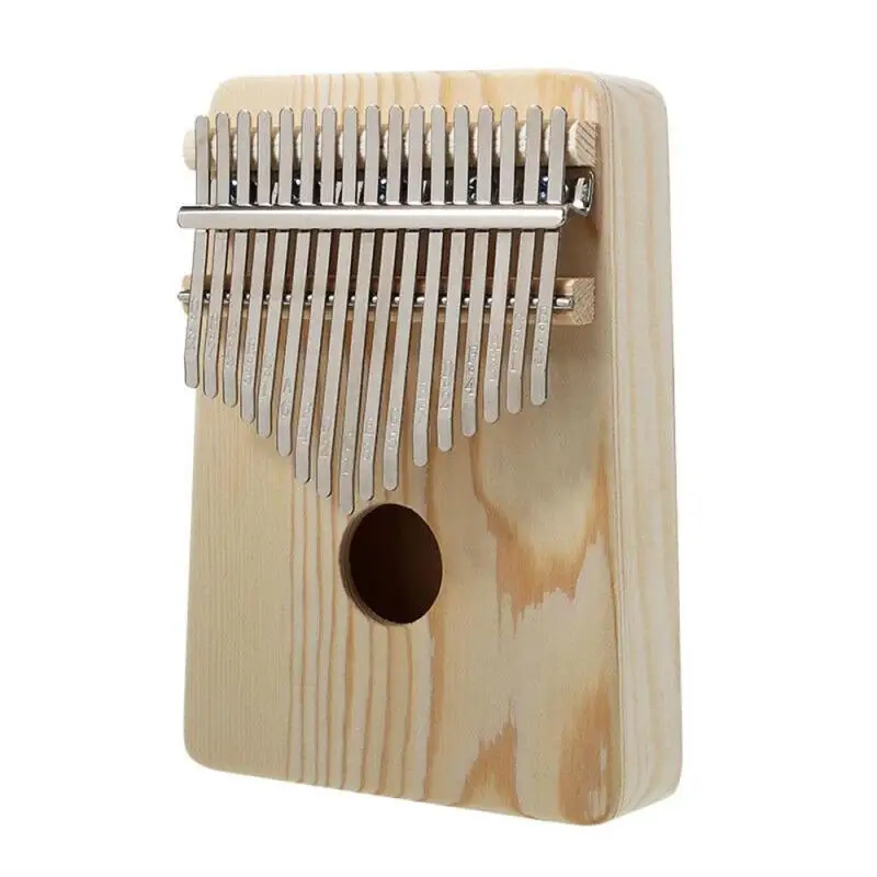 17 Keys Wood Kalimba African Solid Mahogany Finger Thumb Piano Sanza For Beginners Musical Keyboard Instruments Entertainment enlarge