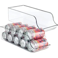 refrigerator organizer bins soda can dispenser beverage bottle can holder fridge organizer pantry organizer kitchen storage rack