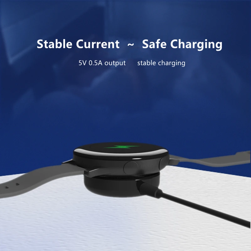 watch charger dock compatible with samsung galaxy watch 4 classic galaxy watch 3 45mm41mm watch active 1 active 2 44mm 40mm free global shipping