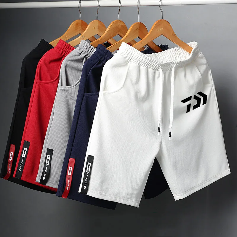 

Мужские летние уличные спортивные шорты Daiwa для рыбалки, Повседневная пляжная тонкая одежда для рыбалки, дышащие рыболовные брюки