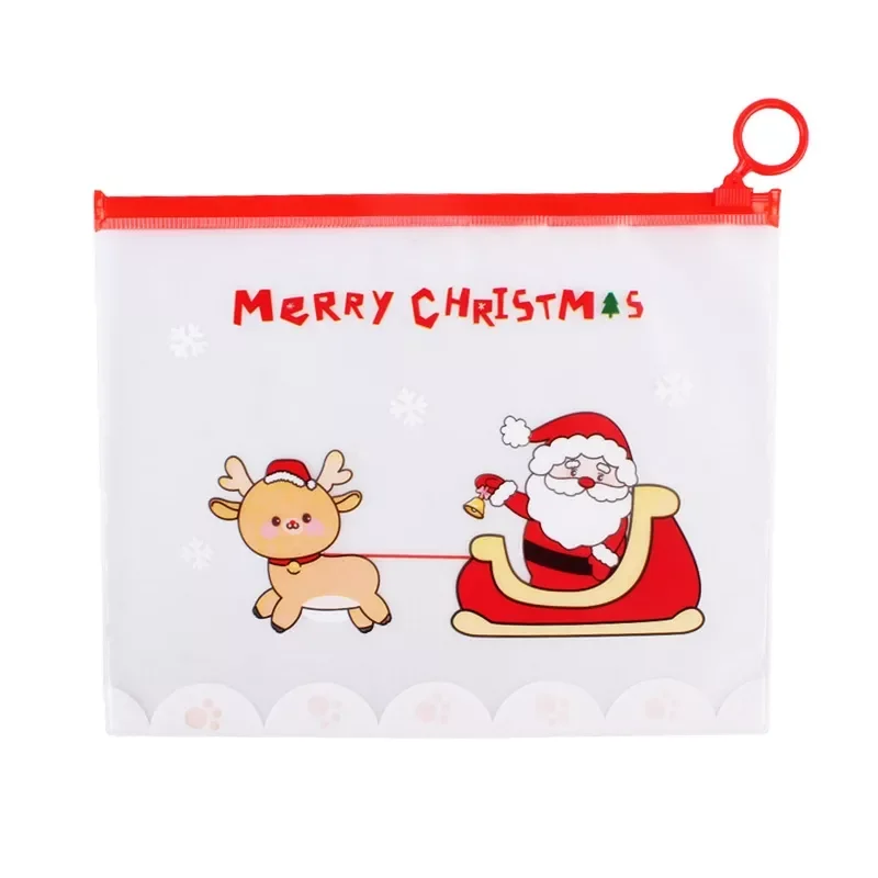 

Waterproof Xmas Pencil Case Holder for Travel Coin Card Key Small Craft