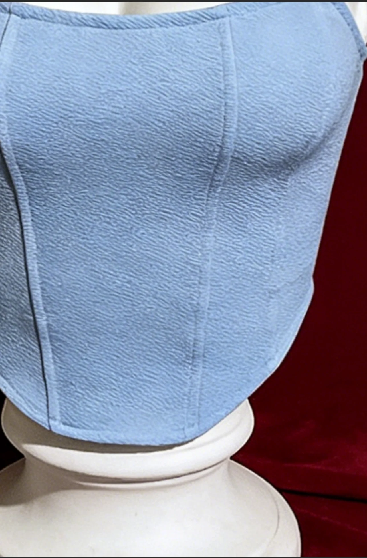 Фото 【 Fragments.SPECIAL LINK:THE MASCOT'SLITTLE GIFT.】Hot Sweetheart 3D Slim Fashion Sexy Light Blue Women's Bustier №4