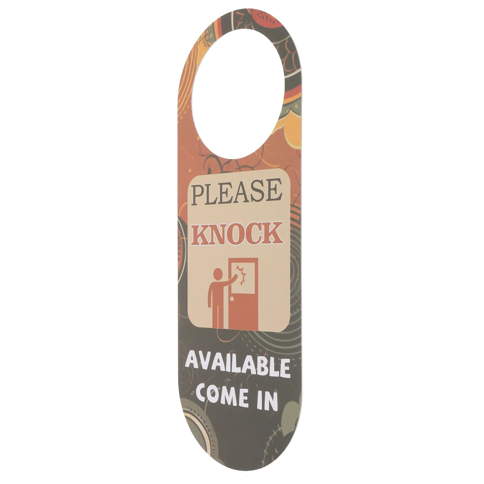 

Do Not Disturb Sign Multi-function Door Clothes Rack 8 Cm Portable Hanging Acrylic Double-sided Pendant Office