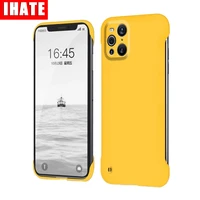 case for oppofindx3pro phone cases ultra thin borderless peem00 protective case anti falling findx3 frosted hard case back cover