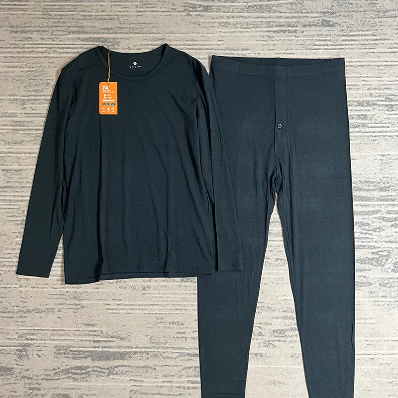 [095] Мужской термокостюм для пожилых людей! Мягкий удобный дышащий и не связанный