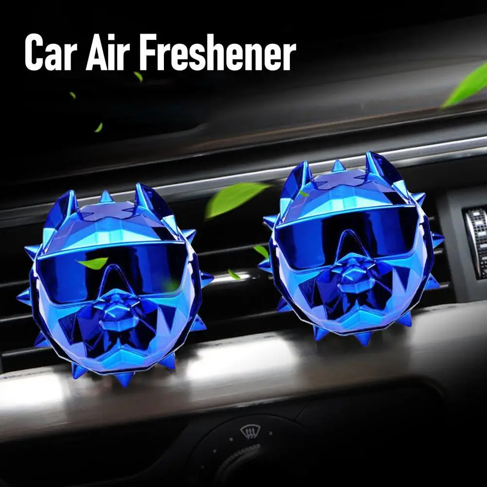 

Car Air Freshener Long Lasting Creative Decorative Bully Dog Head Car Aromatherapy Auto Accessories