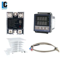 temperature control system digital pid temperature controller rex c100 thermostat 40da ssr relay k thermocouple 1m probe