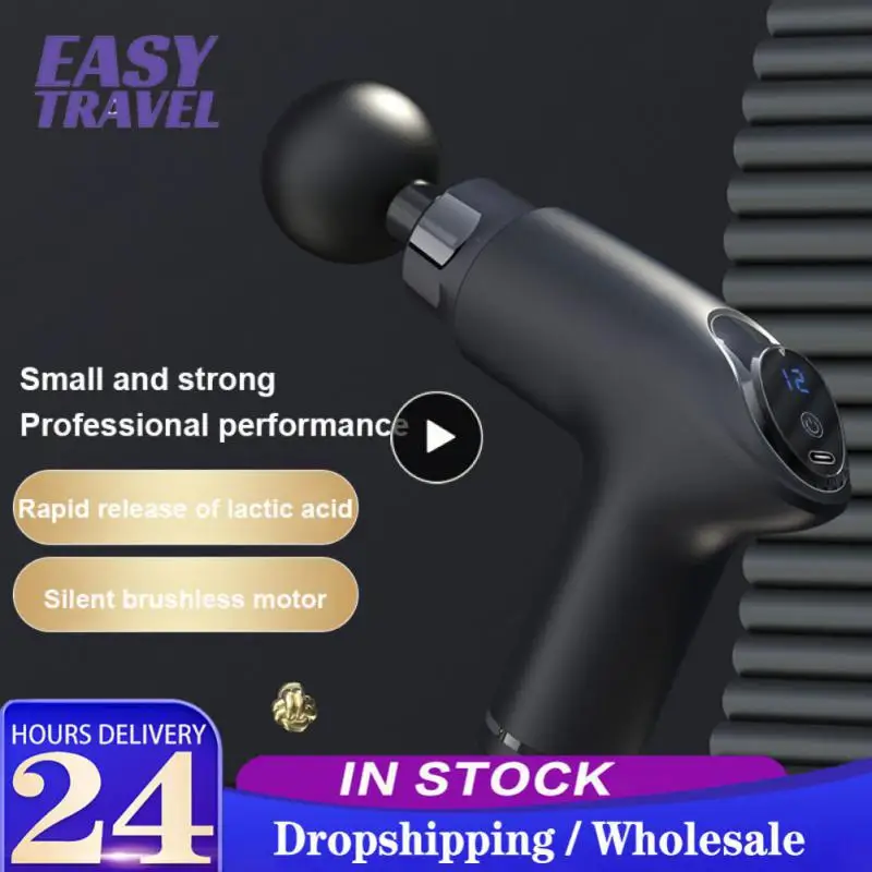 

Type-c Fitness Equipment Wireless Low Noise Fascia Gun Portable Massager