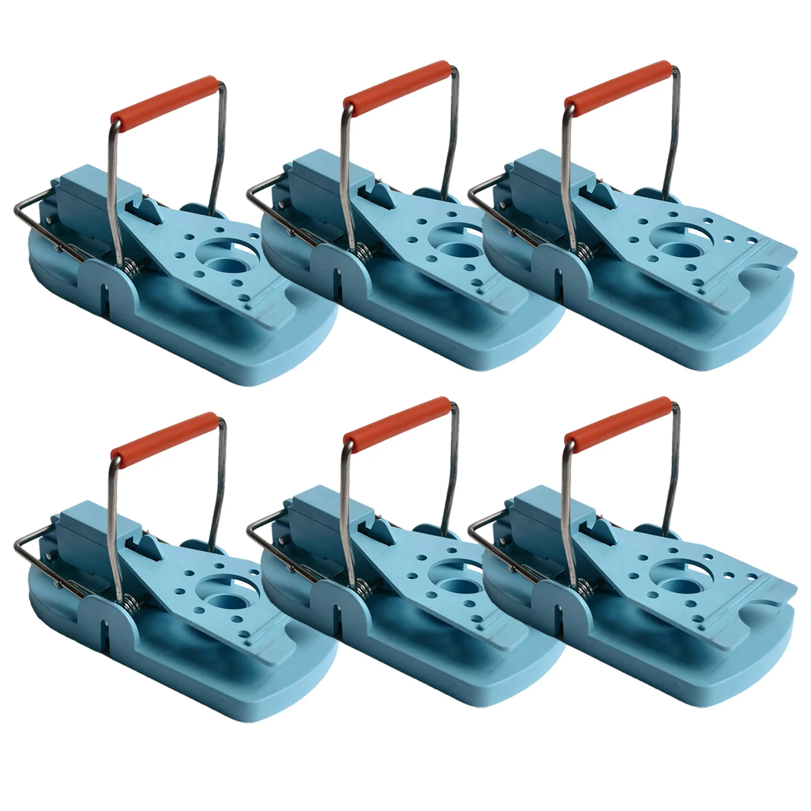 

Mice Trap 6Pcs Mouse Catch Spring Trap Reusable Clamp Snap Catcher Weasel Mole Repelled Trap Mousetrap Control For Home Garden