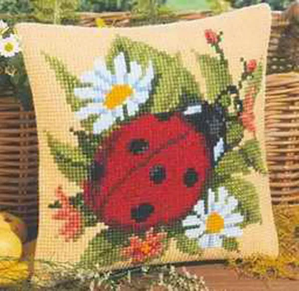 Божья коровка 22-22 набор для вышивки крестом рукоделия вышивка сделай сам ручной