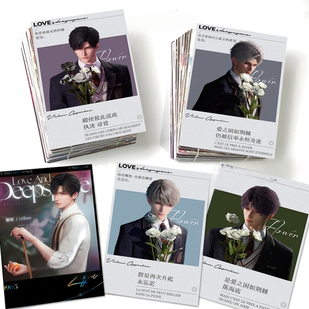 54 шт. Аниме Любовь и глубокое пространство силус зайне рафайель Косплей