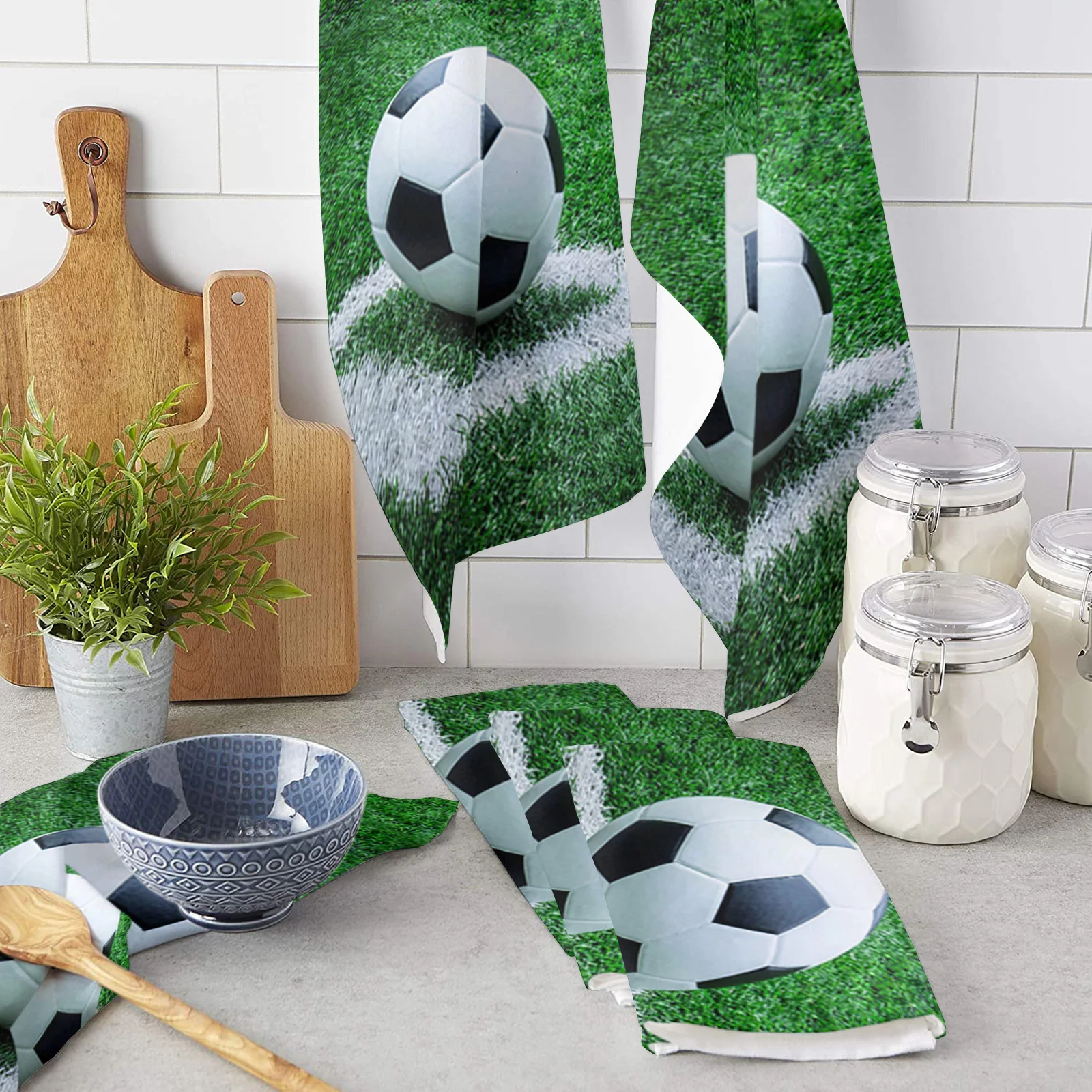 Set Cleaning Cloth Kitchen Accessories Dish Washing Cloth Household Decoracion
