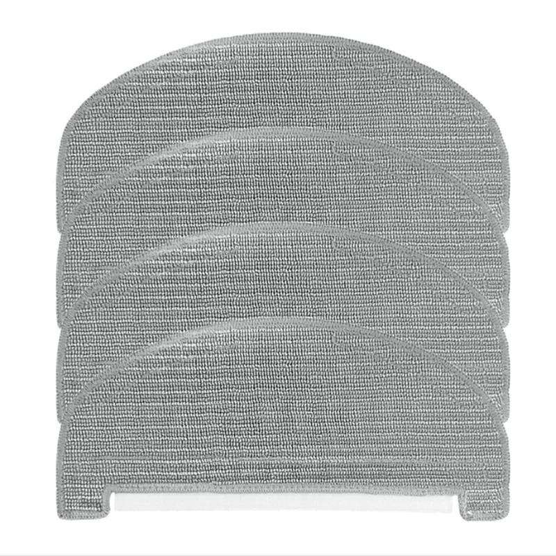 

4Pcs Mop Cloths Replacement Parts Gray Mop Cloths For Eufy G40 Hybrid / Hybrid+ Robot