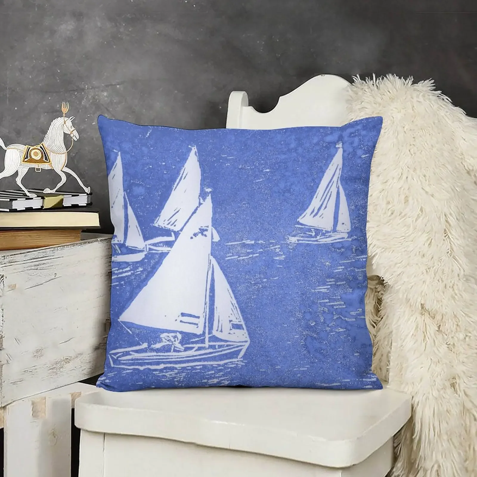 Полиэстерная наволочка с принтом Seabird Ravenspoint