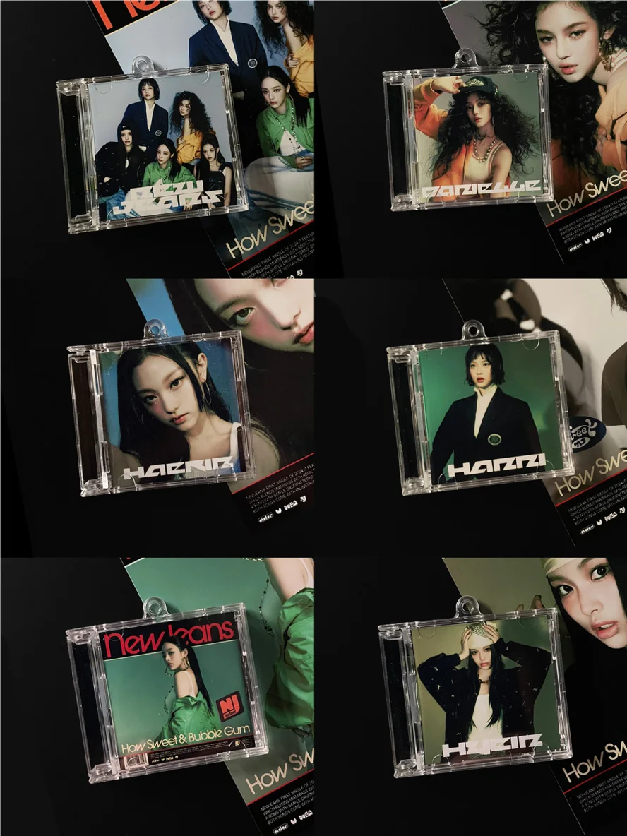 Периферийный мини-альбом Newjeans Howsweet кулон N индукционный подарок на день рождения