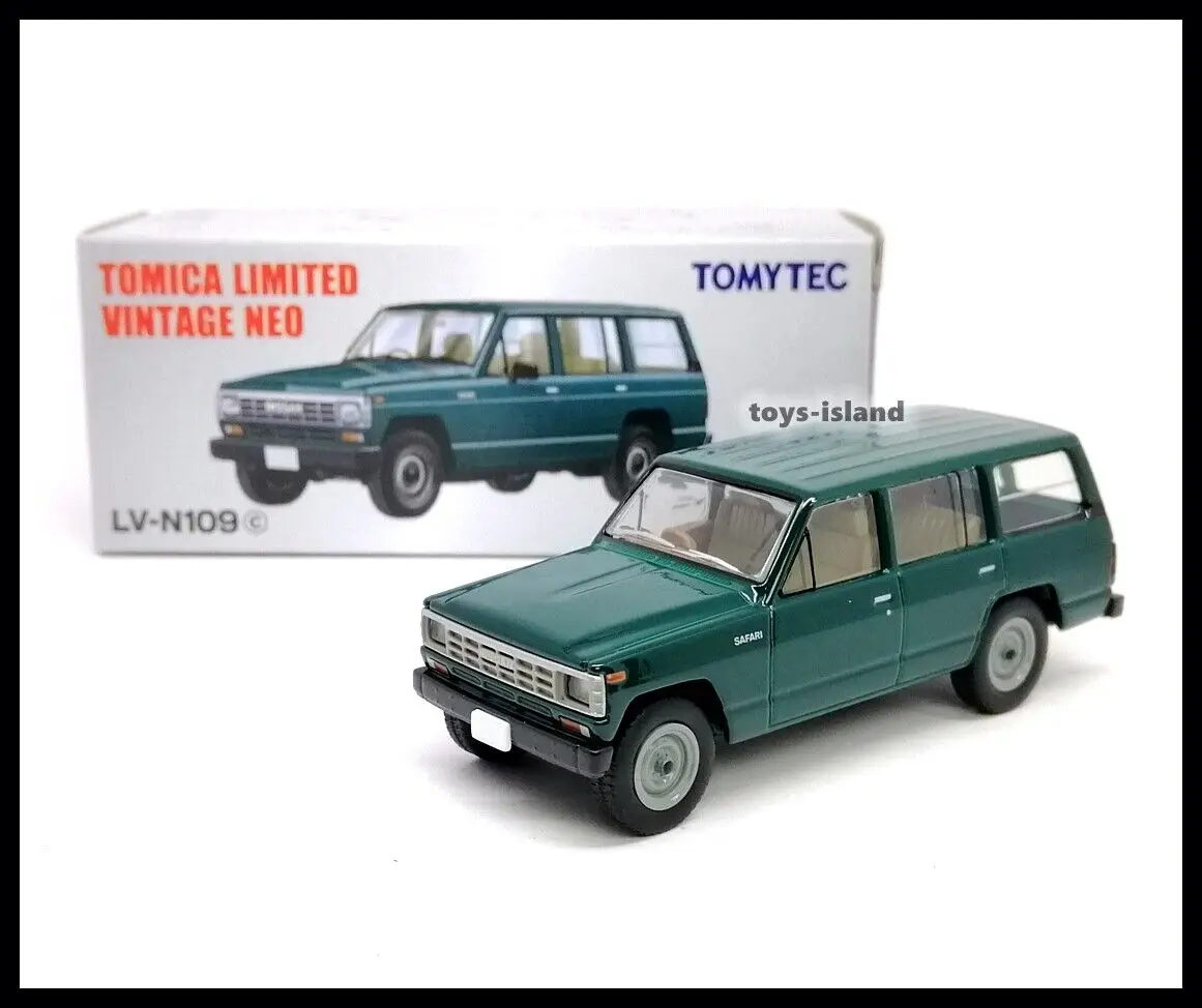 

Tomica Limited Vintage NEO LV-N109c SAFARI EXTRA VAN DX 1980 1/64 DieCast Model Car Collection Limited Edition Hobby Toys