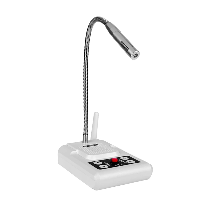 

With 360° Adjustable Frequency Walkie-Talkie 5W 80DB Volume Adjustable Frequency Walkie-Talkie Can Be Linked White