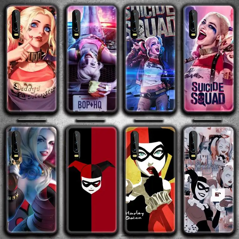 Чехол Harley Quinn для телефона Huawei P20 P30 P40 lite E Pro Mate 40 30 20 P Smart 2020 |