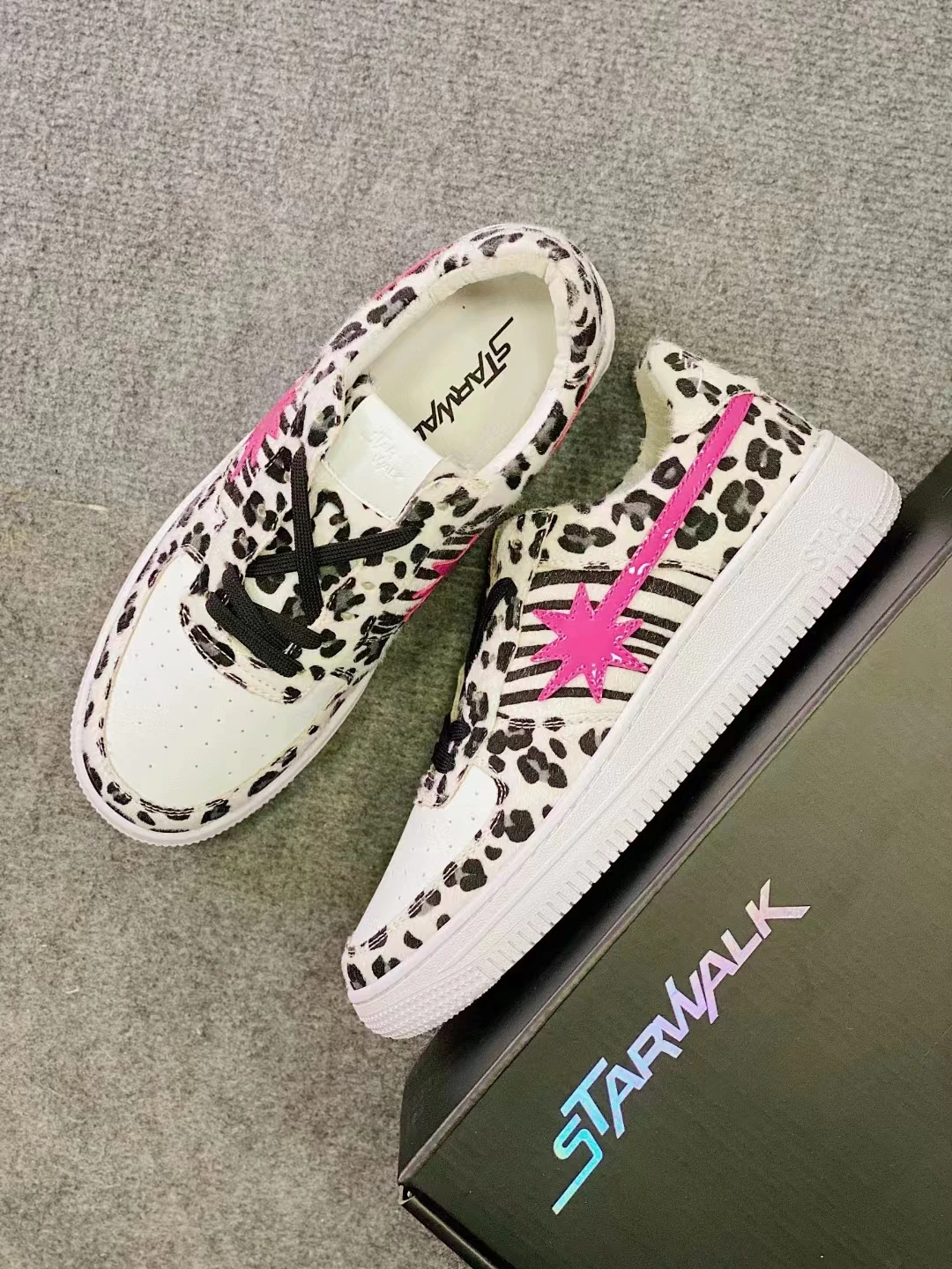 

Bapesta Vibe Trend Sneakers Force 1 Star Skate Men's Women's Shoes