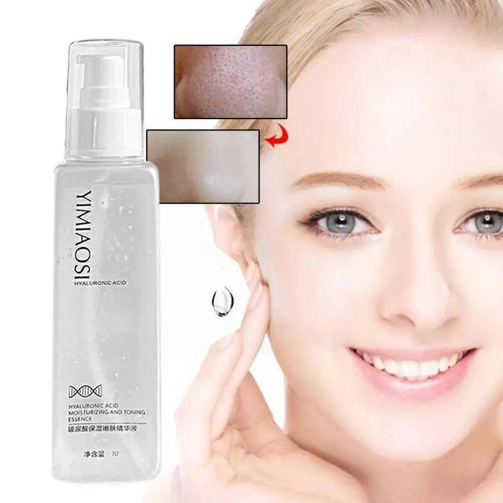

100ml Hyaluronic Acid Face Serum Moisturizing Serum Pores Cream Wrinkle Care Shrinking Lifting Brightening Anti-Aging Firmi K7E3