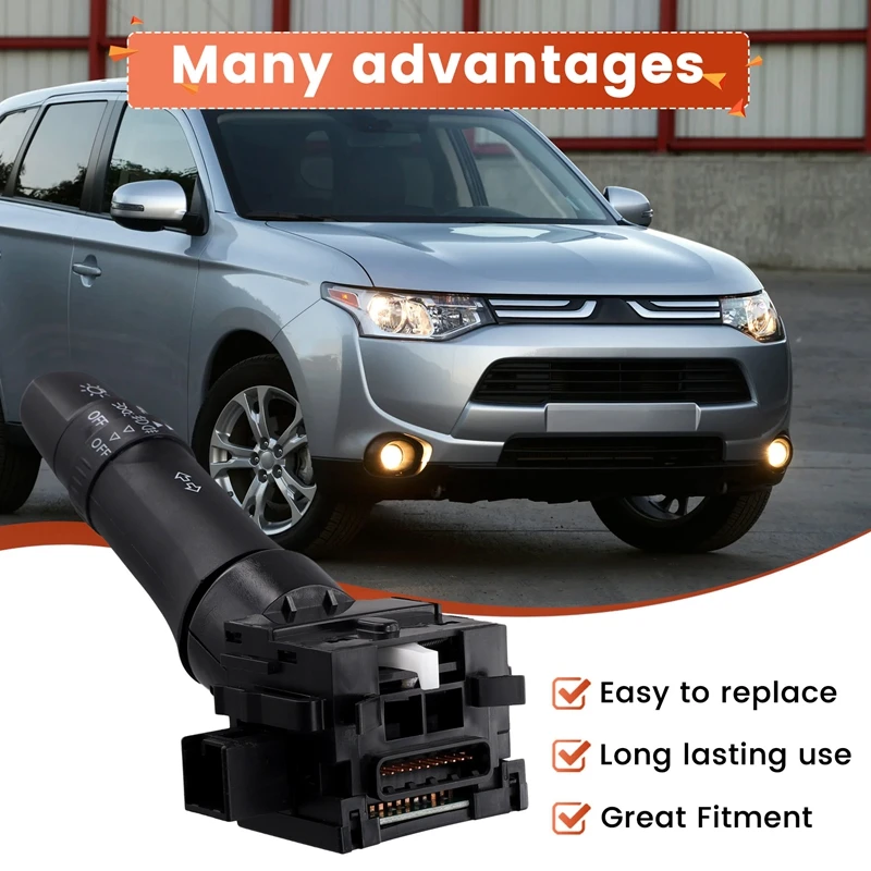 RHD фара противотуманная переключатель указателя поворота 8614A067 для Mitsubishi Outlander L200