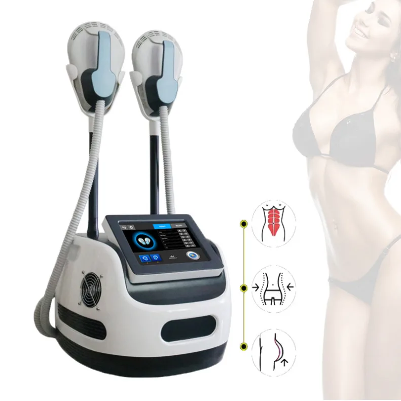 

2 Handles Emslim Burns Fat Muscle Body Contouring Em Slim Machine Burn Fat Teslasculpt Hiems