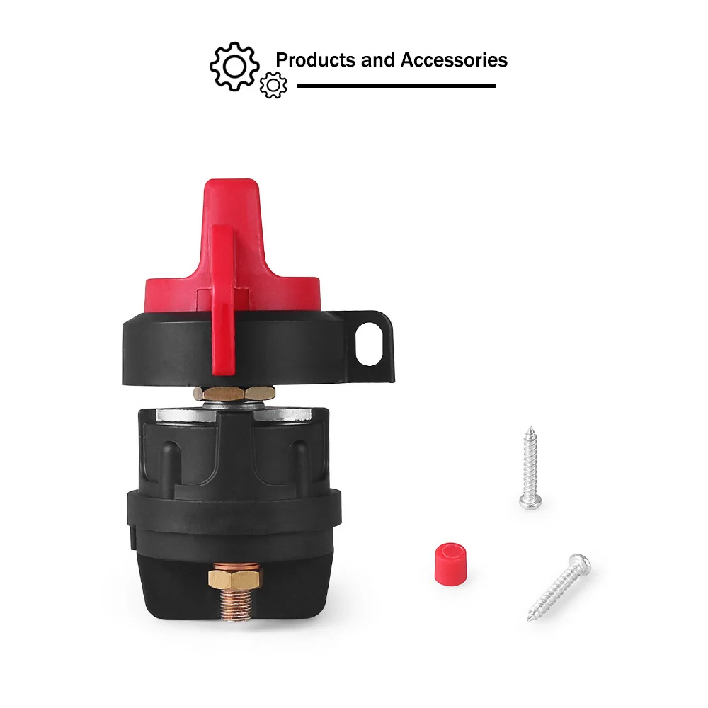 Главный выключатель 12 В 300 А 75920 тип ручки главный разъединитель с защитой от