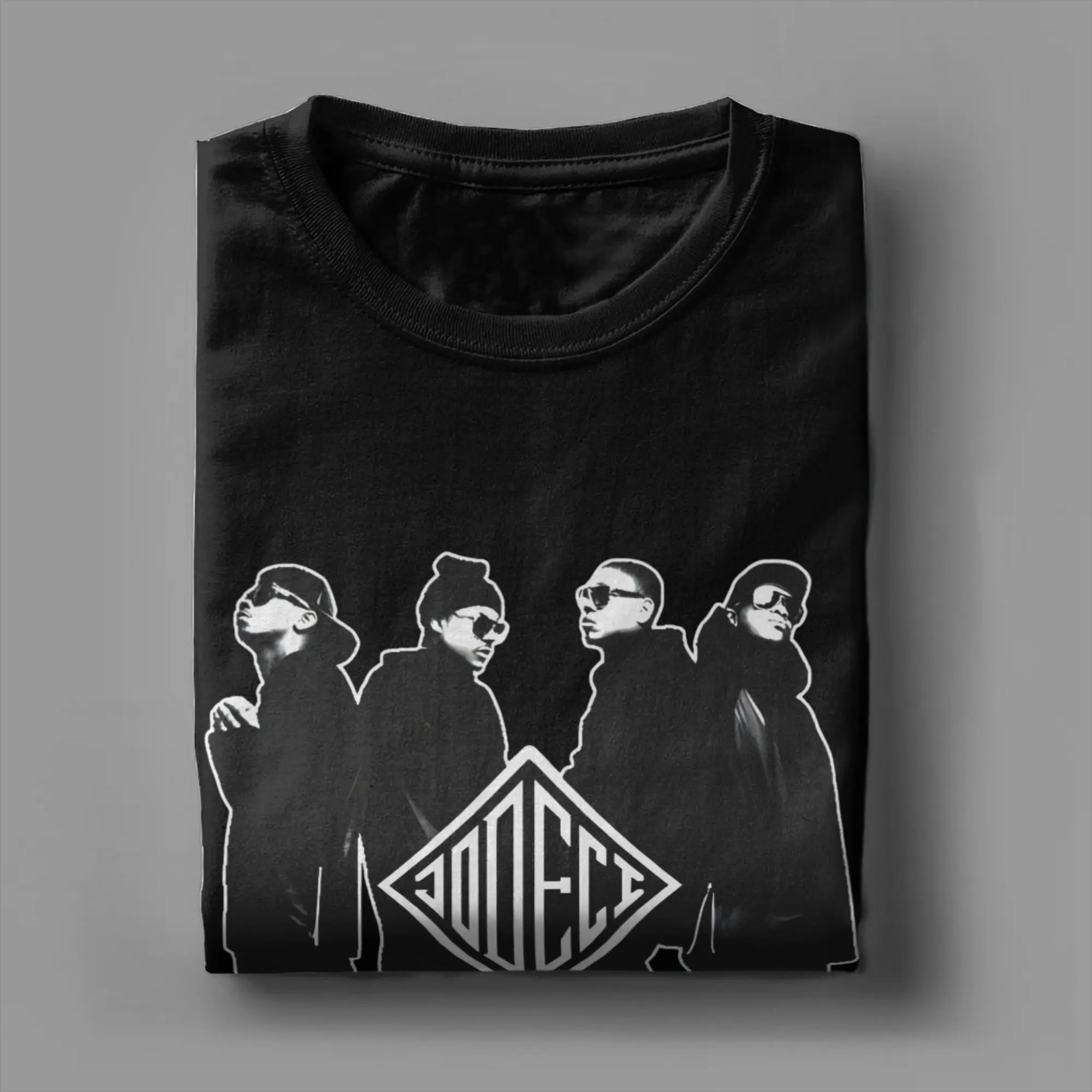 Фото Мужская футболка Jodeci Band, забавная футболка из 100% хлопка, футболка с короткими рукавами, одежда с круглым вырезом, большие размеры №4