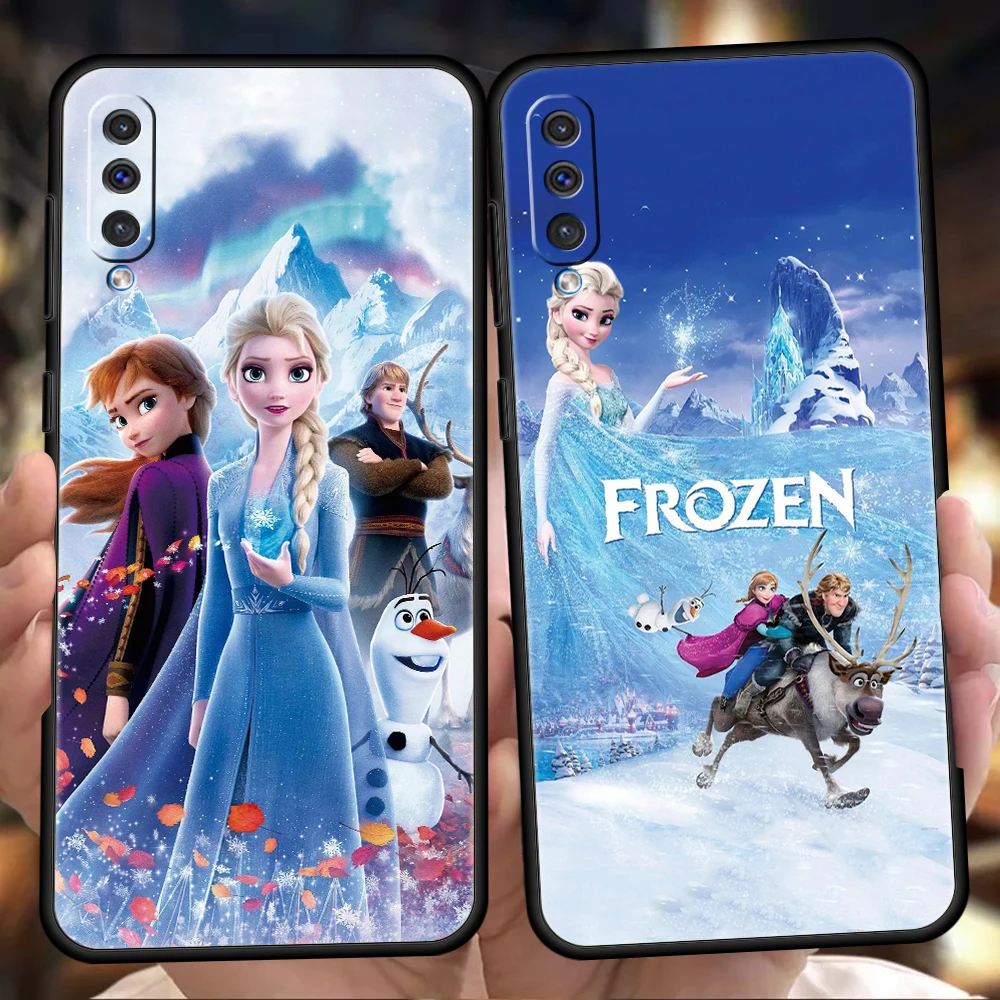 

Elsa Phone Case for Samsung Galaxy A53 A73 A33 A22 A13 A12 5G A02 A03 A70 A50 A10 A20 A30 Silicone Cover Shell Fundas Coque Bag