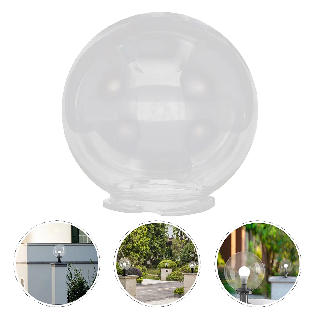 

Lampshade Outdoor Cover Indoor Light Street Floor Patio Plastic Globe Porch Bulbs