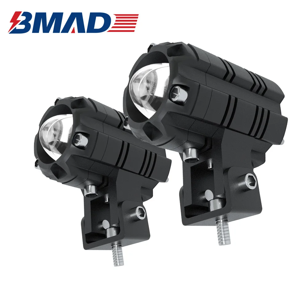 

Фары головного света для мотоцикла BMAD, электронные Противотуманные фары белого и желтого цвета на колесиках для BMW R1200GS, F850GS, F750GS, F850GS, Honda
