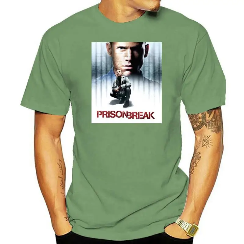 

T-Shirt Prison Break White The Happiness Is Have My T-Shirts New Loose Plus Size Tee Shirt